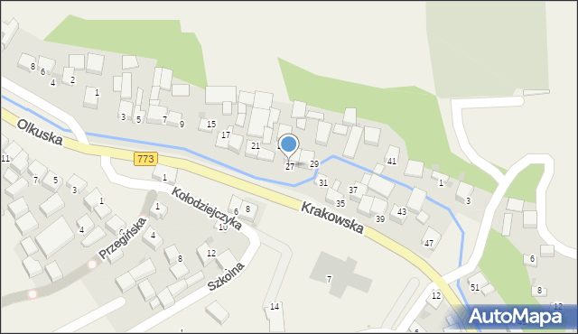 Sułoszowa, Krakowska, 27, mapa Sułoszowa