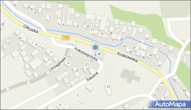 Sułoszowa, Krakowska, 6, mapa Sułoszowa