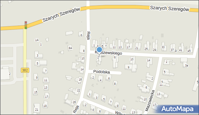 Świdnica, Kraszewskiego Józefa Ignacego, 4, mapa Świdnicy