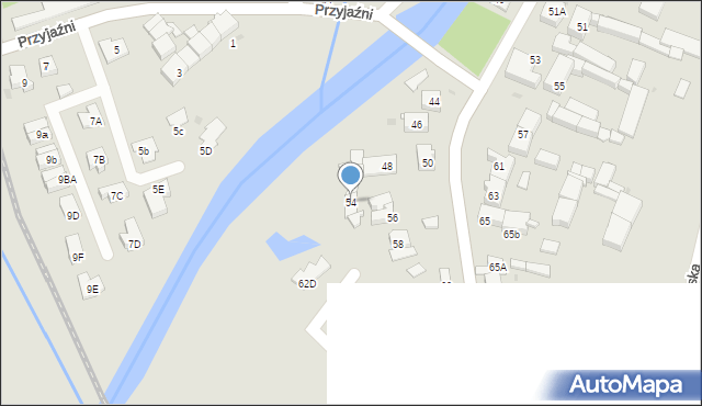 Świdnica, Kraszowicka, 54, mapa Świdnicy