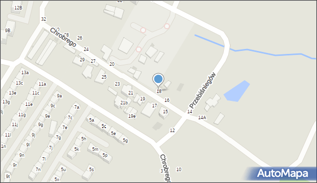 Świętochłowice, Króla Bolesława Chrobrego, 18, mapa Świętochłowice
