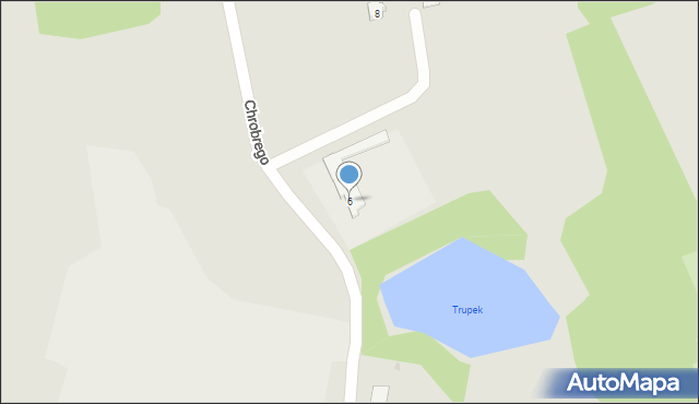 Świętochłowice, Króla Bolesława Chrobrego, 6, mapa Świętochłowice