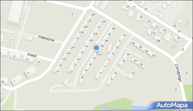 Świętochłowice, Króla Bolesława Chrobrego, 9k, mapa Świętochłowice