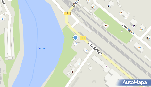 Szamotuły, Króla Bolesława Chrobrego, 2a, mapa Szamotuły