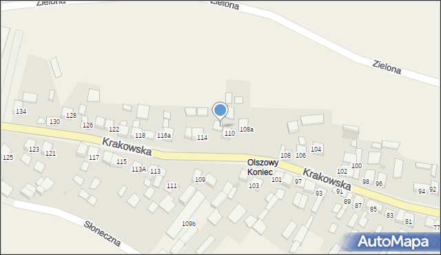 Szczurowa, Krakowska, 112, mapa Szczurowa