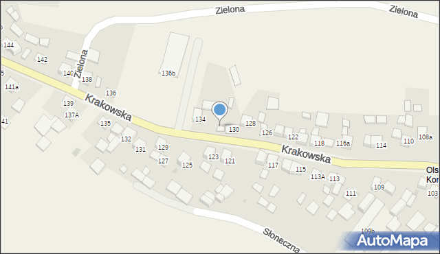 Szczurowa, Krakowska, 133, mapa Szczurowa