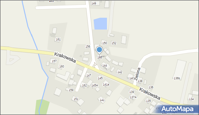 Szczurowa, Krakowska, 146, mapa Szczurowa