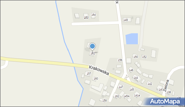 Szczurowa, Krakowska, 161, mapa Szczurowa