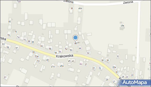 Szczurowa, Krakowska, 48, mapa Szczurowa