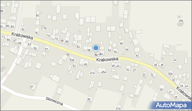 Szczurowa, Krakowska, 56, mapa Szczurowa