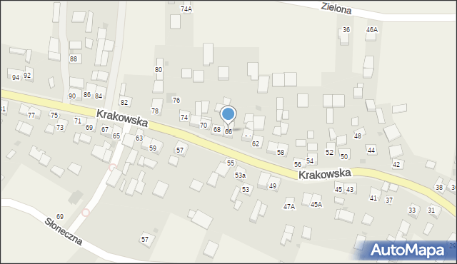 Szczurowa, Krakowska, 66, mapa Szczurowa