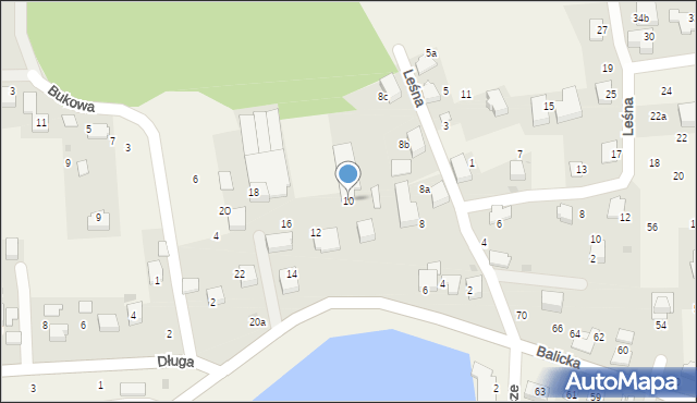 Szczyglice, Krakowska, 10, mapa Szczyglice