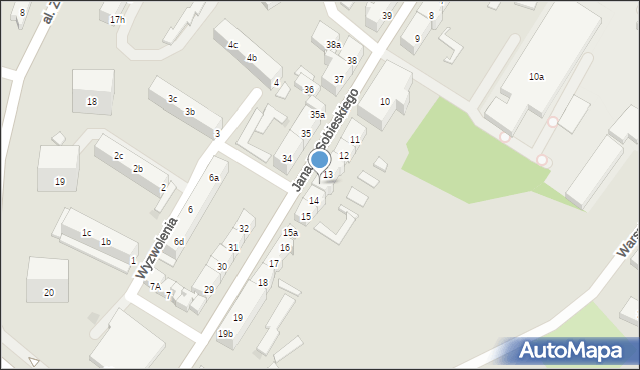 Tczew, Króla Jana III Sobieskiego, 13b, mapa Tczew