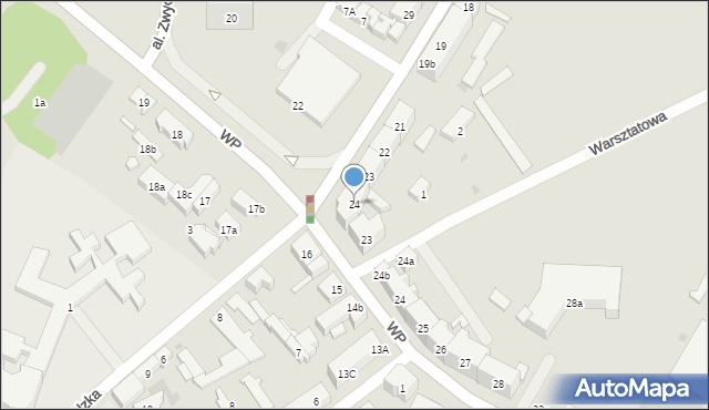 Tczew, Króla Jana III Sobieskiego, 24, mapa Tczew