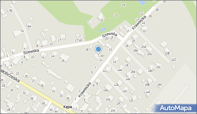 Tomaszów Mazowiecki, Krawiecka, 9/11, mapa Tomaszów Mazowiecki