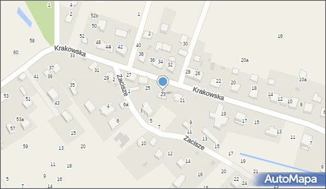 Tomaszowice, Krakowska, 23, mapa Tomaszowice