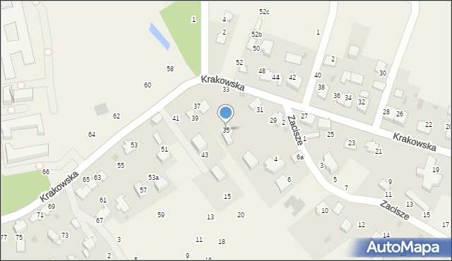 Tomaszowice, Krakowska, 35, mapa Tomaszowice