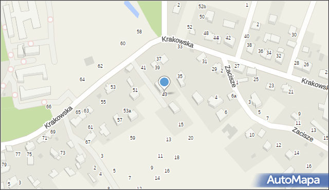 Tomaszowice, Krakowska, 43, mapa Tomaszowice