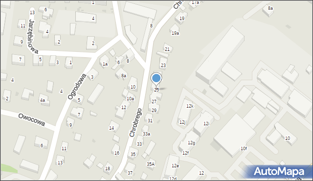 Trzebnica, Króla Bolesława Chrobrego, 25, mapa Trzebnica