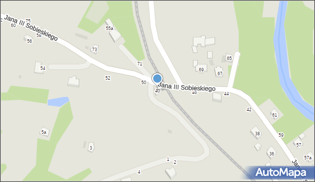 Tuchów, Króla Jana III Sobieskiego, 40, mapa Tuchów