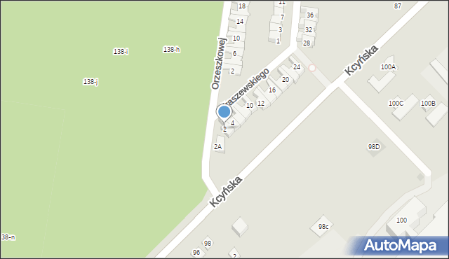 Wągrowiec, Kraszewskiego Józefa Ignacego, 2, mapa Wągrowiec