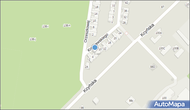 Wągrowiec, Kraszewskiego Józefa Ignacego, 6, mapa Wągrowiec