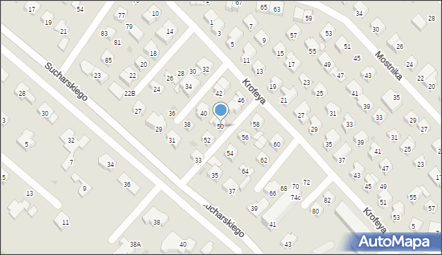 Wejherowo, Krofeya Szymona, 50, mapa Wejherowo