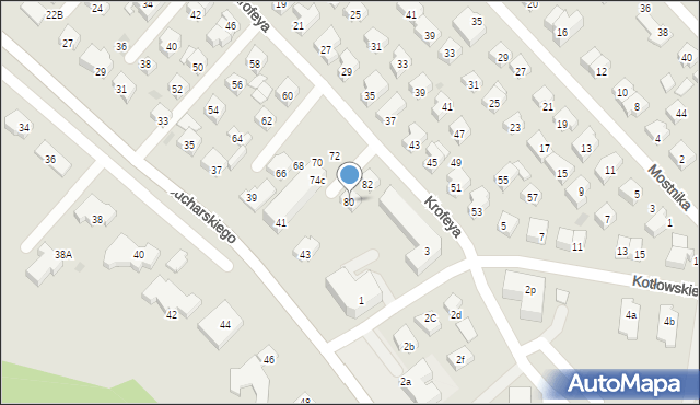 Wejherowo, Krofeya Szymona, 80, mapa Wejherowo