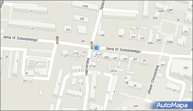 Wejherowo, Króla Jana III Sobieskiego, 271, mapa Wejherowo