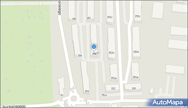 Wejherowo, Króla Jana III Sobieskiego, 358, mapa Wejherowo