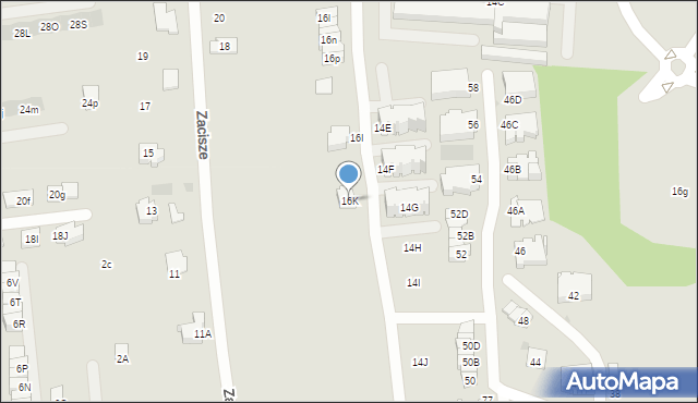 Wieliczka, Krakowska, 16K, mapa Wieliczka