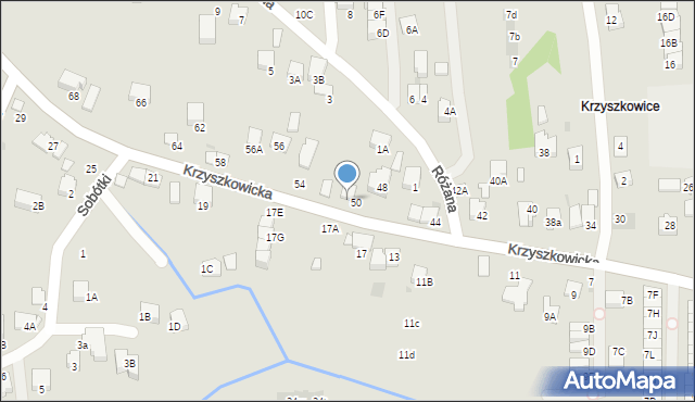 Wieliczka, Krzyszkowicka, 52, mapa Wieliczka