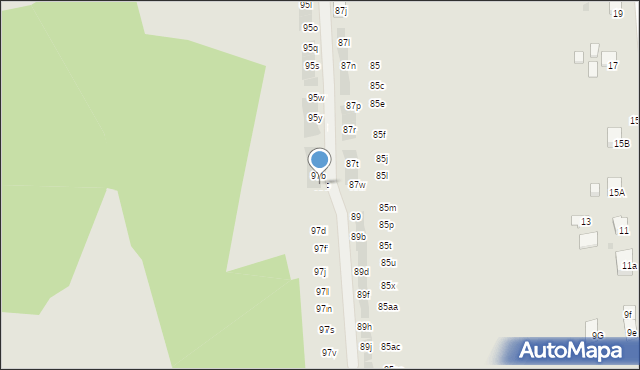 Wieliczka, Krzyszkowicka, 97c, mapa Wieliczka