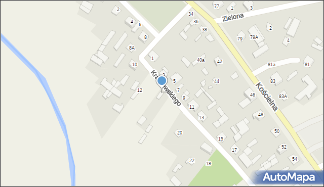 Wisznice, Kraszewskiego Józefa Ignacego, 16, mapa Wisznice