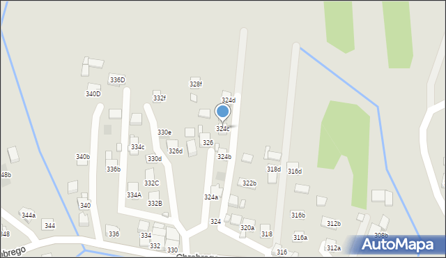 Wodzisław Śląski, Króla Bolesława Chrobrego, 324c, mapa Wodzisławia Śląskiego