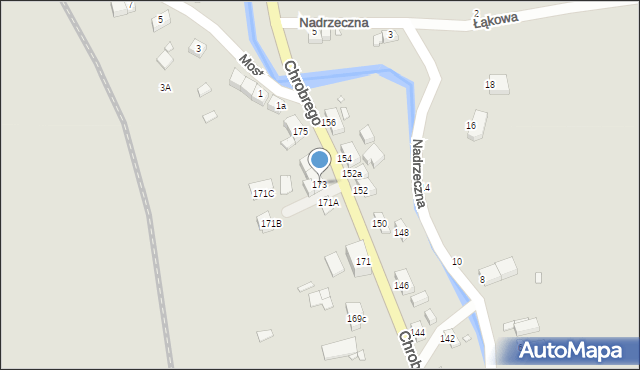 Wojcieszów, Króla Bolesława Chrobrego, 173, mapa Wojcieszów