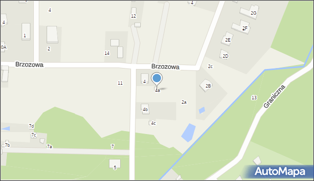 Wola Mrokowska, Krótka, 4a, mapa Wola Mrokowska