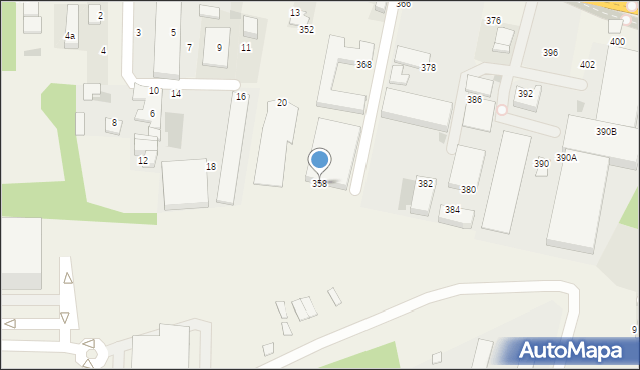 Zabierzów, Krakowska, 358, mapa Zabierzów