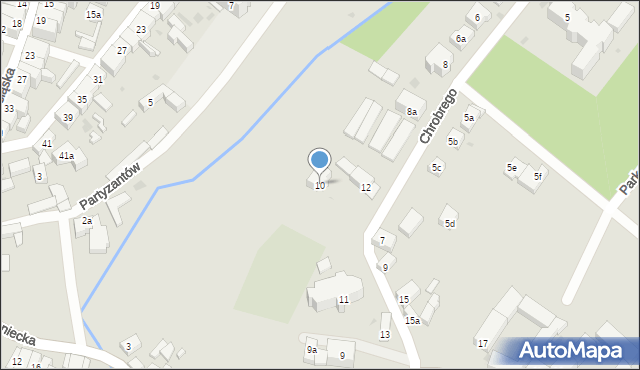 Ząbkowice Śląskie, Króla Bolesława Chrobrego, 10, mapa Ząbkowice Śląskie