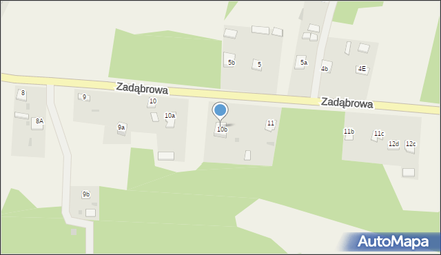 Zarzecze, Krzeszowska, 12, mapa Zarzecze