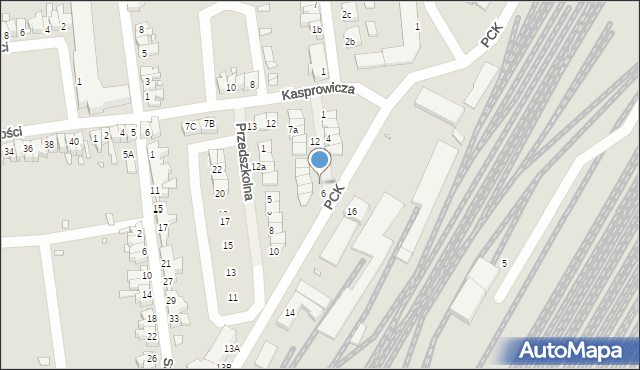 Zbąszynek, Kresowa, 7, mapa Zbąszynek