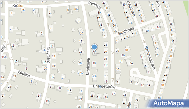 Zgorzelec, Krańcowa, 17, mapa Zgorzelec