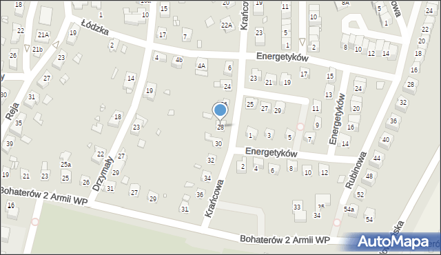 Zgorzelec, Krańcowa, 28, mapa Zgorzelec