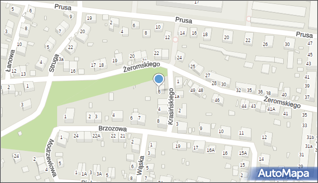 Zgorzelec, Krasińskiego Zygmunta, 6, mapa Zgorzelec