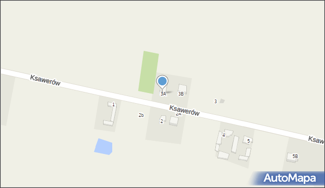 Ksawerów, Ksawerów, 3A, mapa Ksawerów