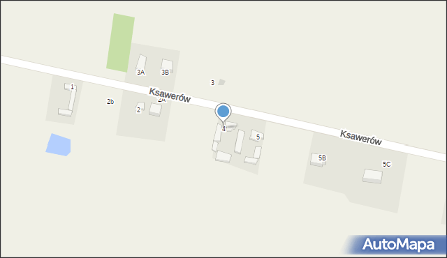 Ksawerów, Ksawerów, 4, mapa Ksawerów