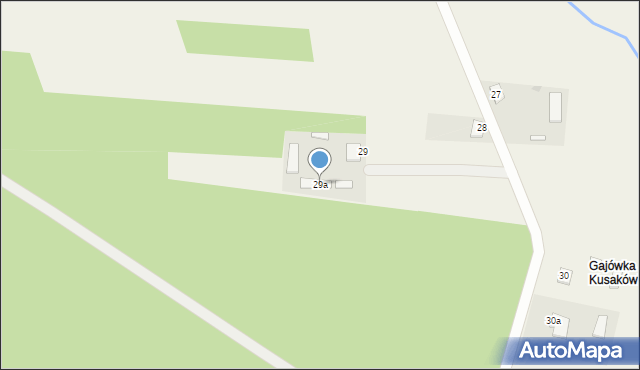 Ksawerów Nowy, Ksawerów Nowy, 29a, mapa Ksawerów Nowy