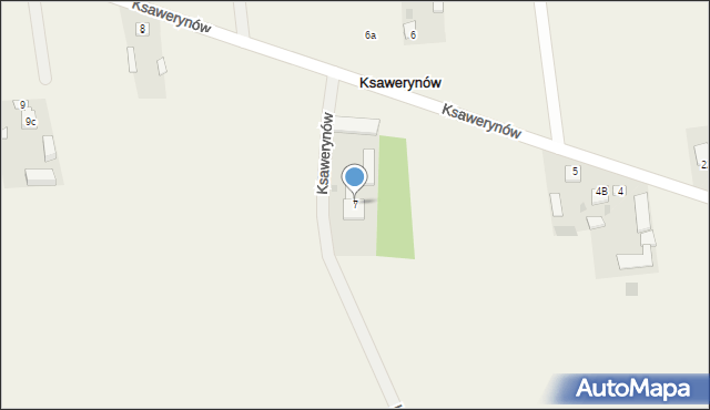 Ksawerynów, Ksawerynów, 7, mapa Ksawerynów