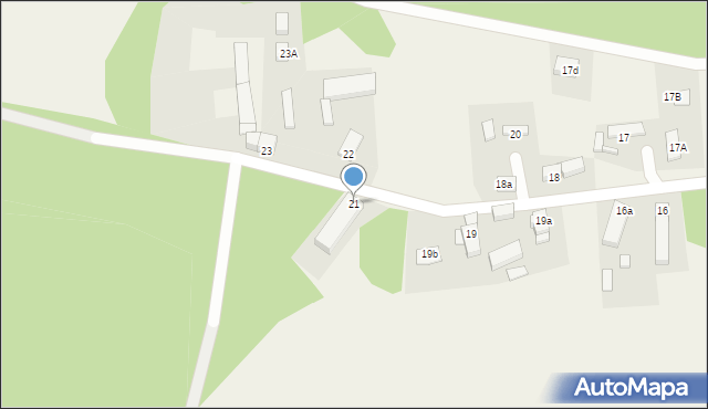 Książ Śląski, Książ Śląski, 21, mapa Książ Śląski