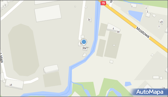 Piaseczno, Księcia Janusza I Starego, 36a, mapa Piaseczno